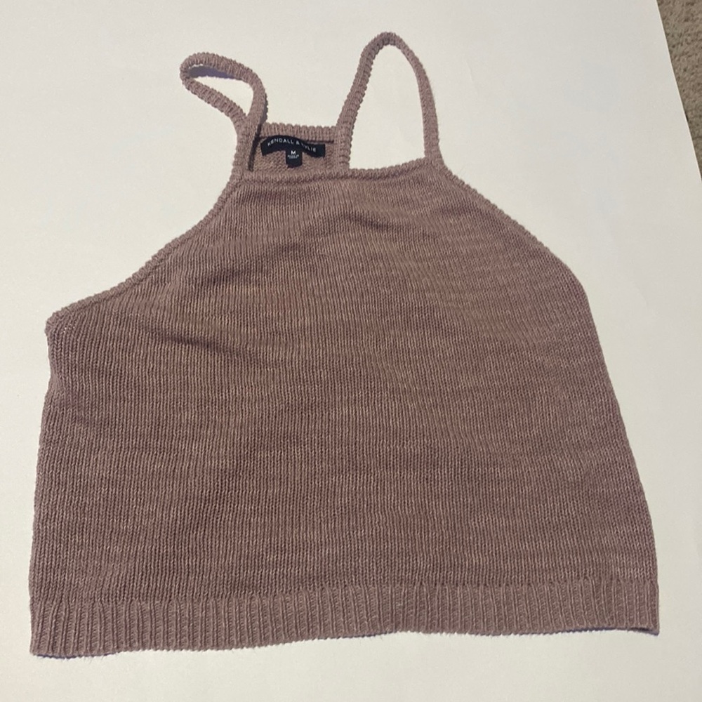 Medium knitted crop top from kendall & kylie
